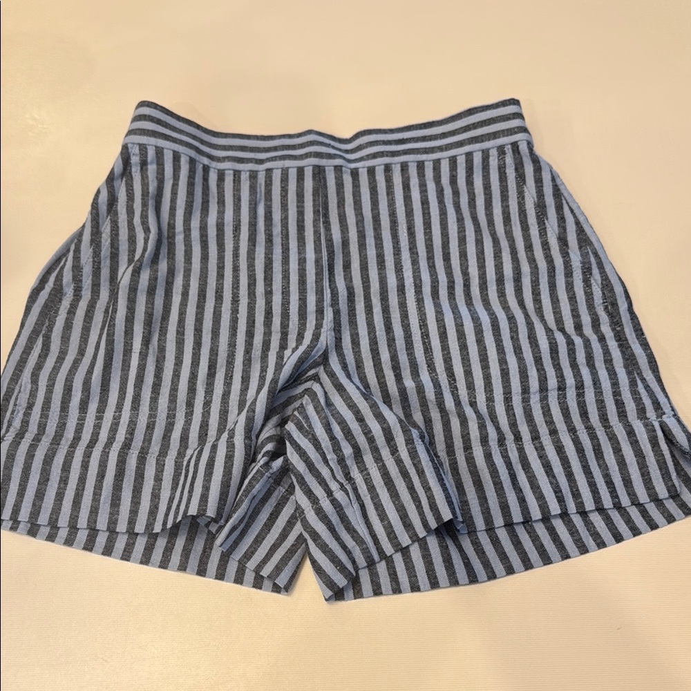 Banana Republic Factory High Waist Gray and Black Shorts